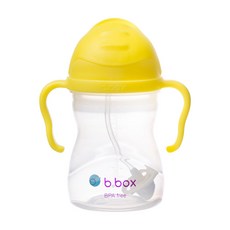 비박스 빨대컵 240ml, 레몬, 1개