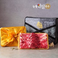 [농협안심한우] 청정더푸드 금바구니세트2호 1.2kg (꽃등심600g+안심300g+채끝등심300g), 1++한우 1.2kg 꽃등심600+안심300+채끝300, 1세트