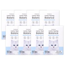  고양이 장 건강 케어 도움 프렌냥 락토냥 밸런스, 8box, 60g, 닭 