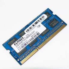 Elpida 2GB DDR3 PC3-10600 SDRAM SO-DIMM Memory, 상세내용참조