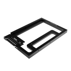 Sabrent 2.5인치 SSD 및 SATA 하드 드라이브 데스크톱 3.5인치 베이 컨버터 장착 키트(BK-PCBS), 1개