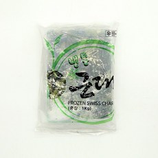 냉동야채 근대 1kg, 1개