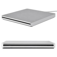 외장 DVD 드라이브 USB 2.0 휴대용 CD DVD +/-RW 드라이브 DVD 버너 노트북 프로 에어 윈도우 7 8/1, 한개옵션1