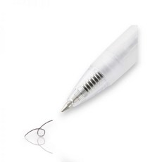 MUJI 폴리카보네이트 유성 볼펜 0.7mm 128474, 블랙 4548718444434 - 무인양품