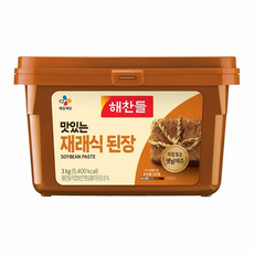 해찬들 재래식 된장, 3kg, 5개