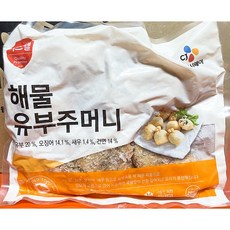 이츠웰 해물유부주머니 650g 가정 식당 업소 식자재 식재료, 1개
