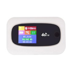 4G LTE 300Mbps 와이파이 라우터 휴대용 3/4G Lte 모바일 핫스팟 자동차 와이파이 라우터 SIM 유럽 아시아 아프리카 화이트 잠금 해제|무선 라우터|, 1개, White, 단일