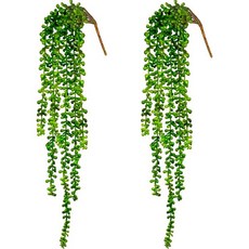  2팩 파충류 식물 테라리움 매달린 넝쿨 인공 잎 서식지 장식 수염 용 도마뱀 뱀 도마뱀붙이 카멜레온 소라게를 위한 흡입 컵, Green 