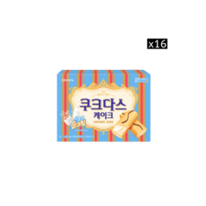 크라운 쿠크다스 케이크 77g 16개