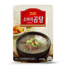 진한식품 즉석조리식품 진한 소머리곰탕 570g (1~2인분) x 4개