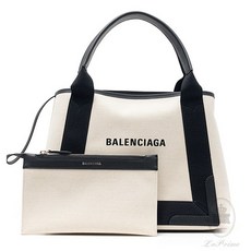 발렌시아가 [BALENCIAGA] 네이비 카바스 스몰 쇼퍼백 339933-AQ38N-1081