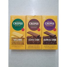 노브랜드 크레페 3가지맛 3개 대용량 사무실 간식 벌크업 과자 파티, 1개, 270g
