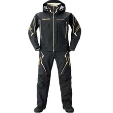 Gamakatsu shimano 시마노방수 바다 낚시복 가마가츠 낚시복 GM-3407 갯바위 슈트, 블랙 19특가고어 텍스