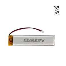 [리튬폴리머] DTP 601665 3.7V 560mAh, 1개, 1개입