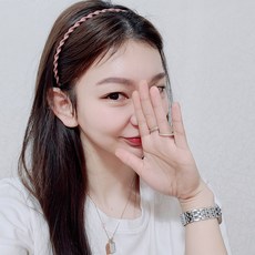 꽈배기머리띠