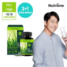 뉴트리원 [뉴트리원][3개사면 1개 더!]정우성 안심 새싹보리정 1박스(1개월분), 선택완료, 단품없음
