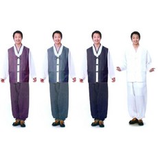 남성 물모시한복 세트 모시 한복 여름 한복