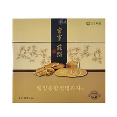금호제과 웰빙 종합 전병과자 선물세트 2호 어르신 명절 옛날과자, 혼합구성, 1개