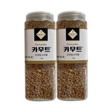 고대곡물 정품 카무트 쌀 1kg (용기)