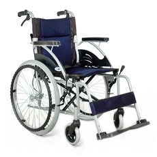 수동 알루미늄 경량 접이식 휠체어 1개 E2