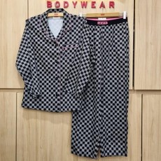 [리바이스바디웨어] 면트윌 프린트 파자마세트BK여성 LSWNW820LSWEW820