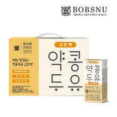 서울대 밥스누 배로 더 맛있는 고단백 약콩두유 190ml 24팩, 72개