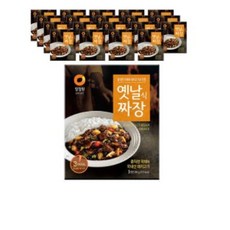 청정원 옛날식 즉석짜장, 180g, 70개