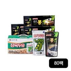 삼육두유 삼육두유 검은콩과 칼슘 80팩세트(검은콩과 칼슘 60팩+삼육두유 20팩), 단일옵션, 상세 설명 참조, 단일옵션