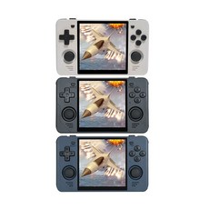 POWKIDDY RGB30 휴대용 레트로 게임기 2023 최신형 4.0인치, 블랙(본체만)