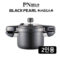 PN풍년 블랙펄 메가 압력솥 2인용 BMPC-02, 1.7L, 혼합색상