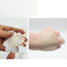 남녀공용니플패치 유두가리개 비키니 수영복 오프숄더 편한 꽃모양패치