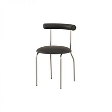 반원 테이블 식탁 접이식 입식 하프문 가벼운 반둥근 섬 의자 세트 크 가정용 소형 타원형 아크릴, 15-블랙 의자