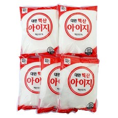 대원 핵산아이지 핵산조미료 2kg 업소용 향미증진제, 5개