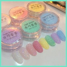 보니비네일 슈가봉봉글리터 6종, 3.퍼플