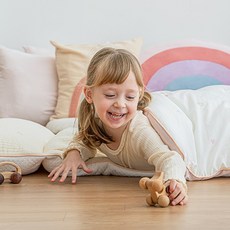 아리베베 듀라론 순면 자수 사계절 리버시블 어린이집 낮잠이불세트