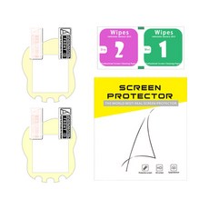 스크래치 방지 PET TPU 스크린 보호 필름 다마고치 유니밴드 반려동물 액세서리 1 5 세트