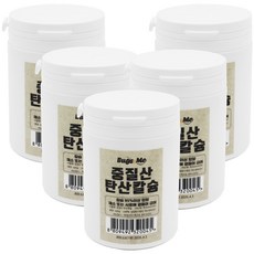 벅스앤미 애완달팽이 칼슘 200g ( 중질산 탄산칼슘 ), 5개