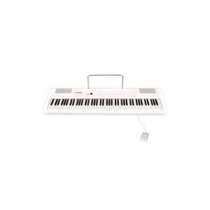 Artesia 아르테시아 디지털 피아노 전자 피아노 88 키 해머키 전지 구동 지원 모델 PA88H+/WH 화이트 서스틴 페달 부속