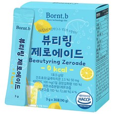 본트비 뷰티링 레몬맛 제로 에이드 분말, 3g, 30개입, 1개