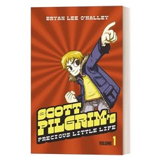 Scott Pilgrim Comics 1-6 영국 버전 Bryan Lee O'Malley, Crooked Scott 만화책 1권 영국판
