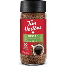 (캐나다 직구) 팀홀튼 프리미엄 인스턴트 커피 Tim Hortons Premium Instant Coffee, 1개, 100g