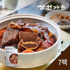 [삼원가든] 소갈비찜 500g*7팩 총 3.5kg, 7개, 500g