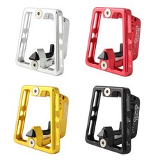 Brompton 접는 자전거 자전거에 대 한 알루미늄 합금 자전거 전면 캐리어 블록 가방 브래킷 랙 홀더 마운트|자전거 보관대|, 1개, GD, 단일