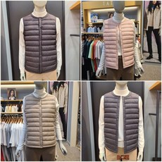 테이트 남녀공용 20FW 덕다운 경량 베스트 KAAW9 UVT010