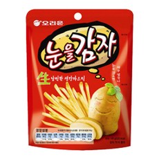 오리온 눈을감자 스낵, 113g, 3개