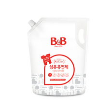 비앤비 섬유유연제 베르가못향 리필, 1.8L, 1개