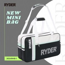 라이더 RYDER 2024RMB-1 2단 미니가방 배드민턴 스쿼시 테니스 라켓백, 스카이