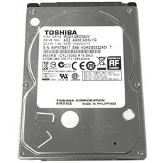 500GB Toshiba 2.5 인치 SATA 노트북 하드 드라이브 (5400rpm 8MB 캐시) MQ01ABD050V (갱신), 단일상품