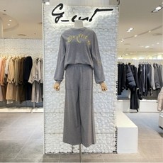 지컷 DB_ 지-컷 글리터 레터링 크루넥 니트 (7210450021)