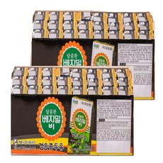 [베지밀] 달콤한 비 검은콩 두유 190ml x 48팩, 48개